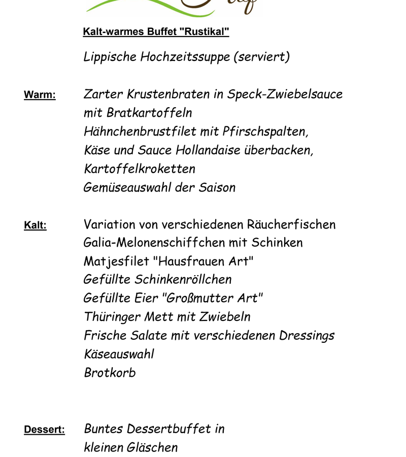 Catering