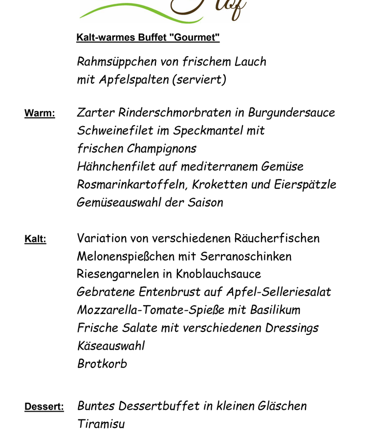 Catering